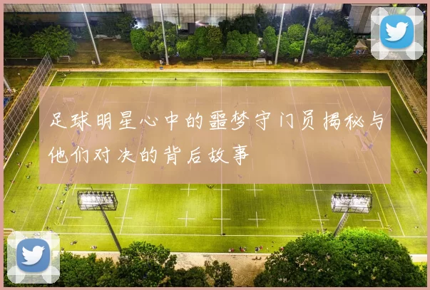 足球明星心中的噩梦守门员揭秘与他们对决的背后故事