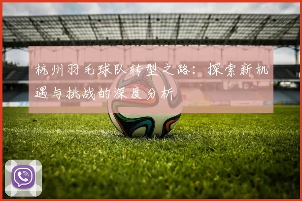 杭州羽毛球队转型之路：探索新机遇与挑战的深度分析